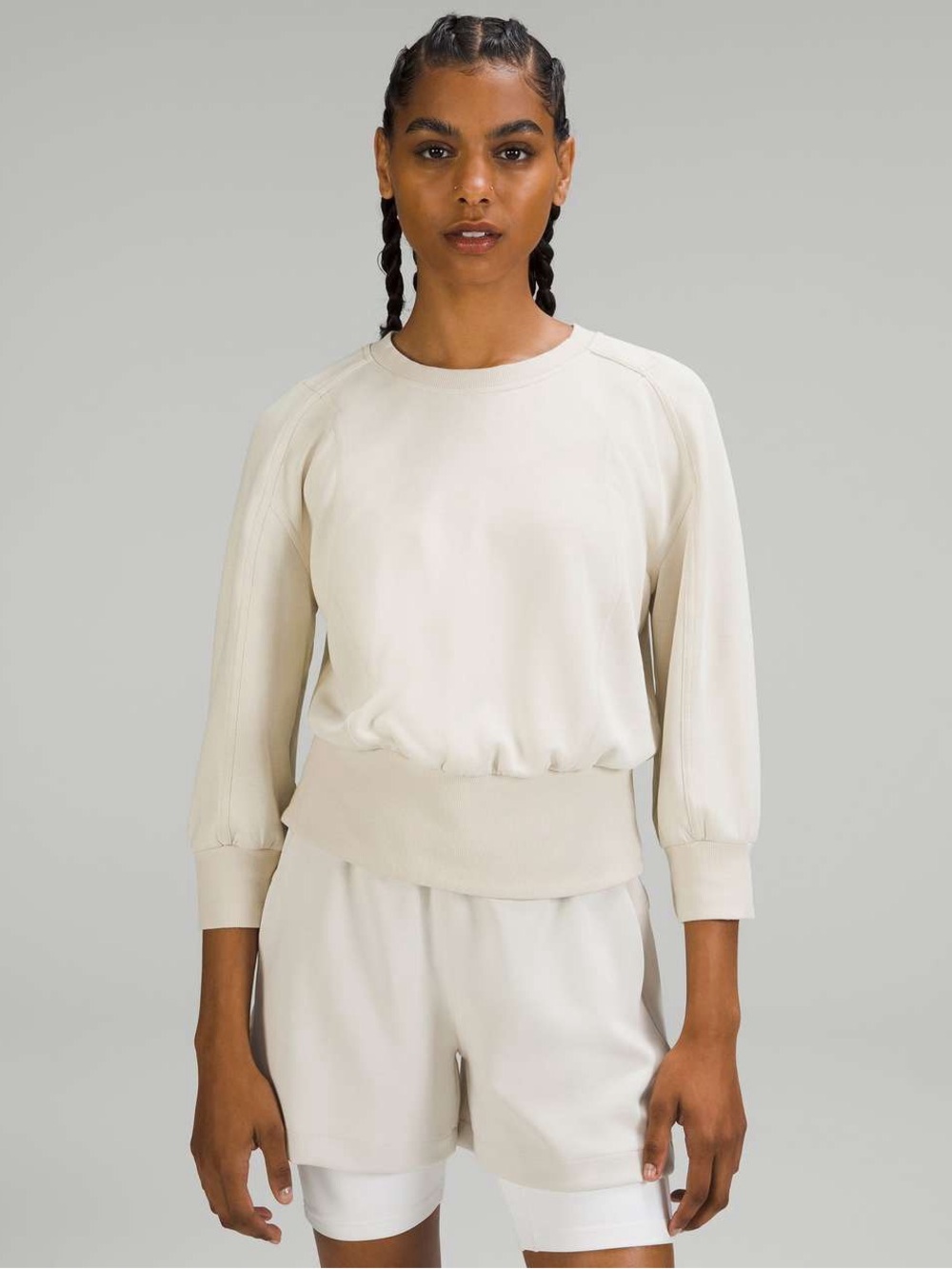 Lululemon Softstreme Ribbed Hem Pullover